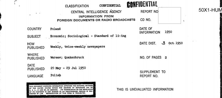 Polska porcelana w dokumentach amerykańskiego wywiadu [cz.I]
