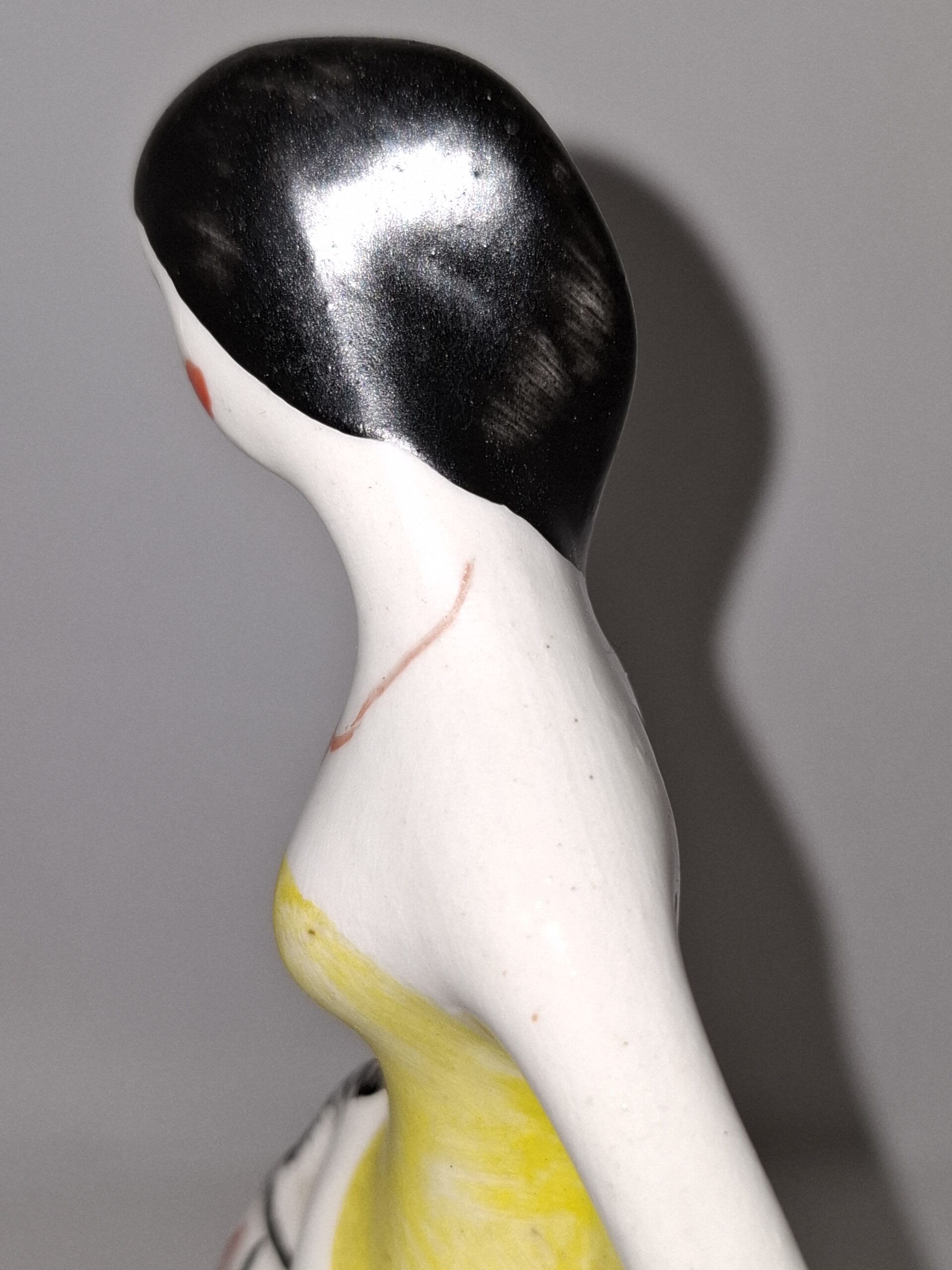 Figurka Damy z koszyczkiem, "Grzybiarki" - Ćmielów, Wawel, Krzysztof ?, lata 50-te, 60-te - obrazek 10