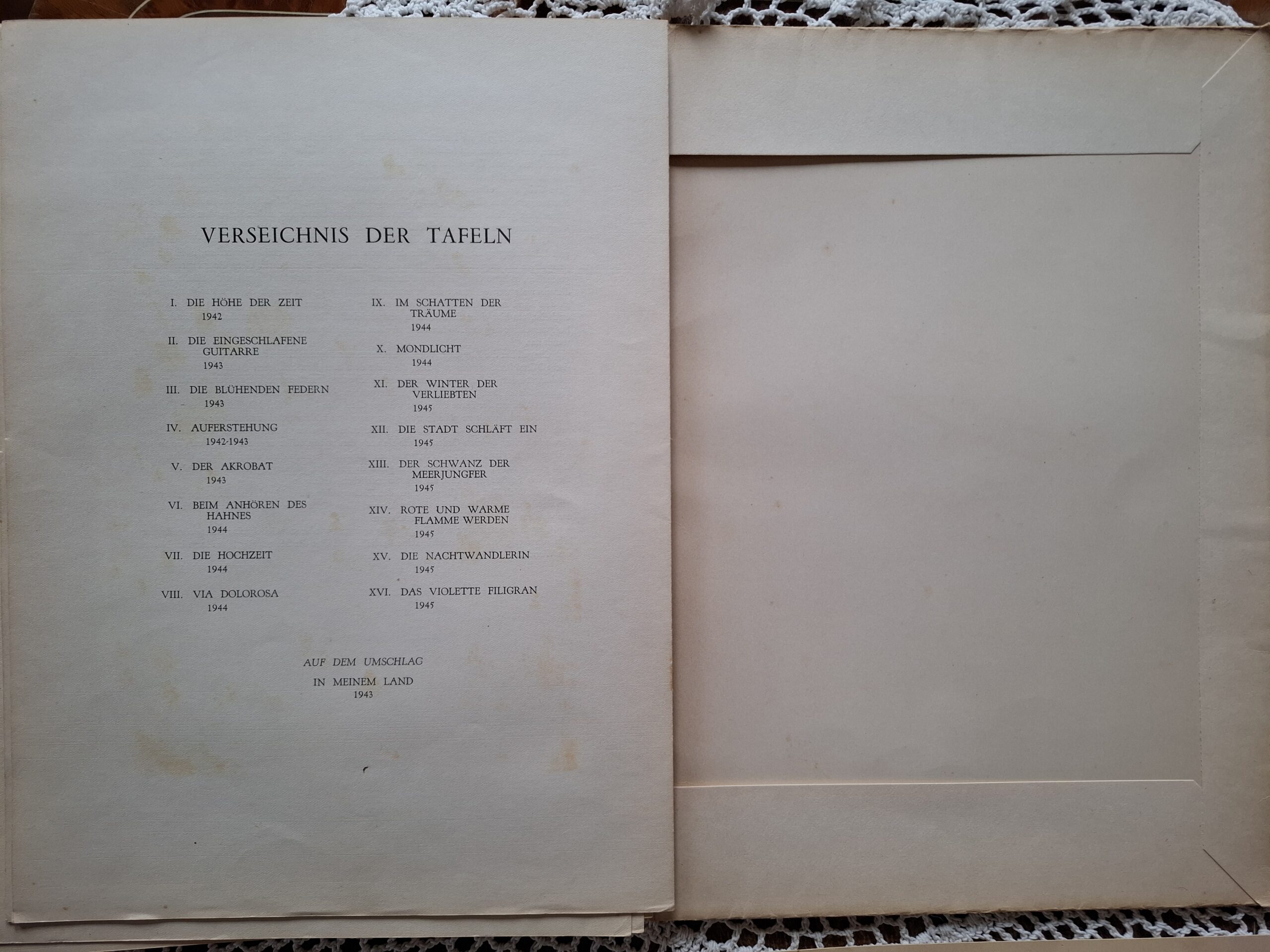 Marc Chagall, 16 litografii obrazów z lat 1942-1945 - obrazek 17