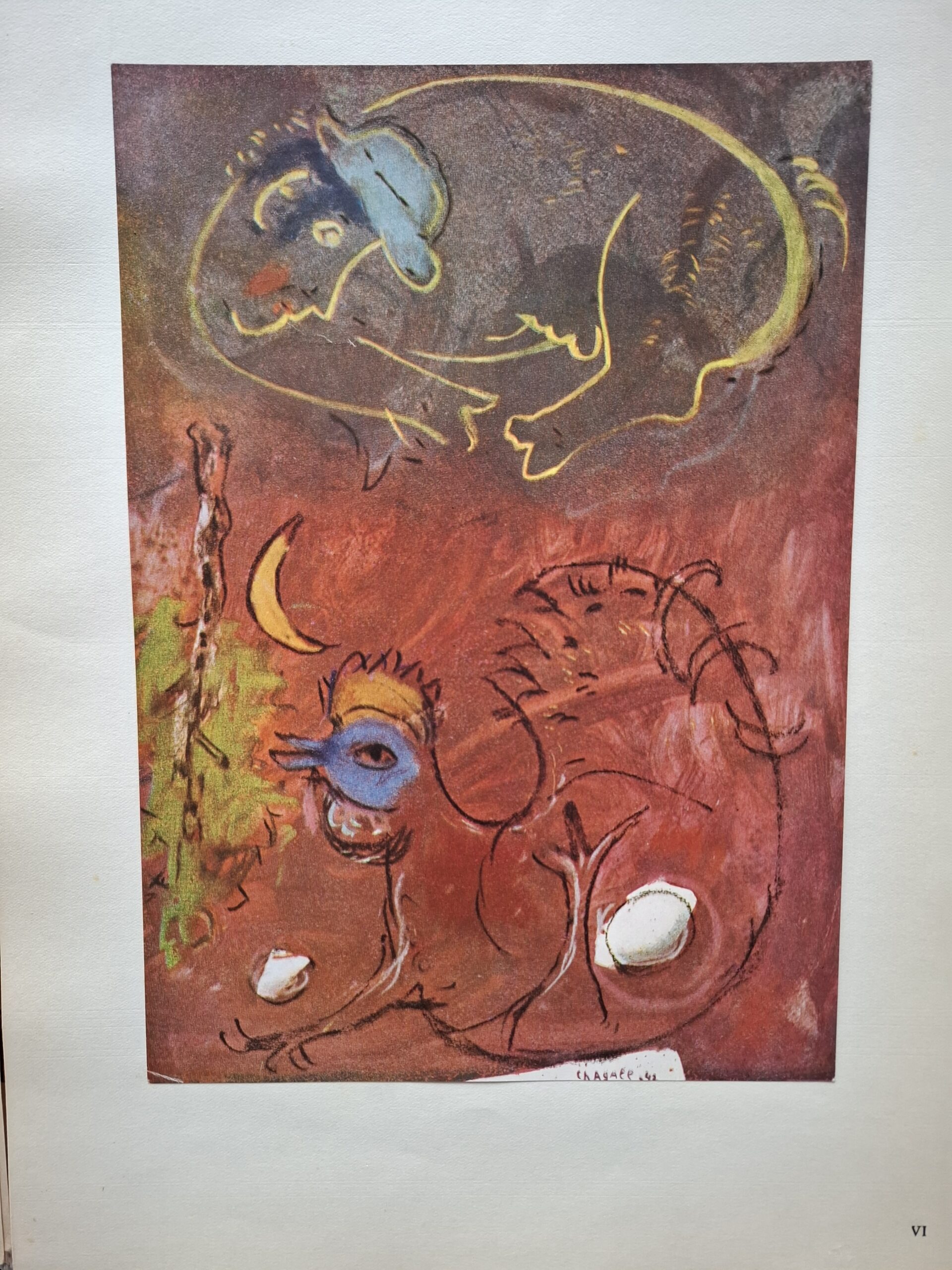 Marc Chagall, 16 litografii obrazów z lat 1942-1945 - obrazek 34